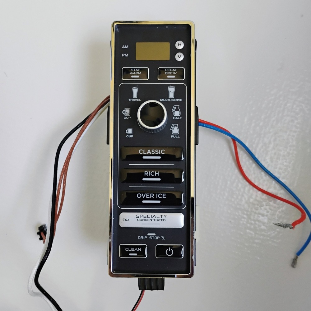 Ninja CM401 CM401A Control Panel Display Specialty Coffee Maker Part Genuine